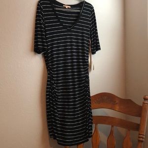 Gibson Latimer black/white Dress stripes